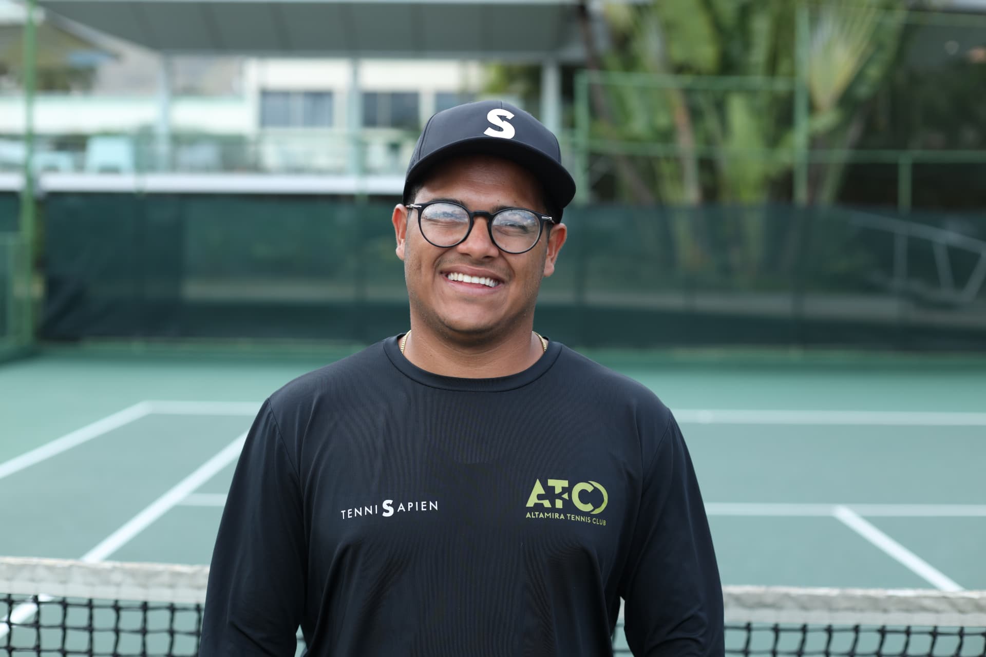 Frankie Mata, entrenador de TenniSapien en Altamira Tennis Club