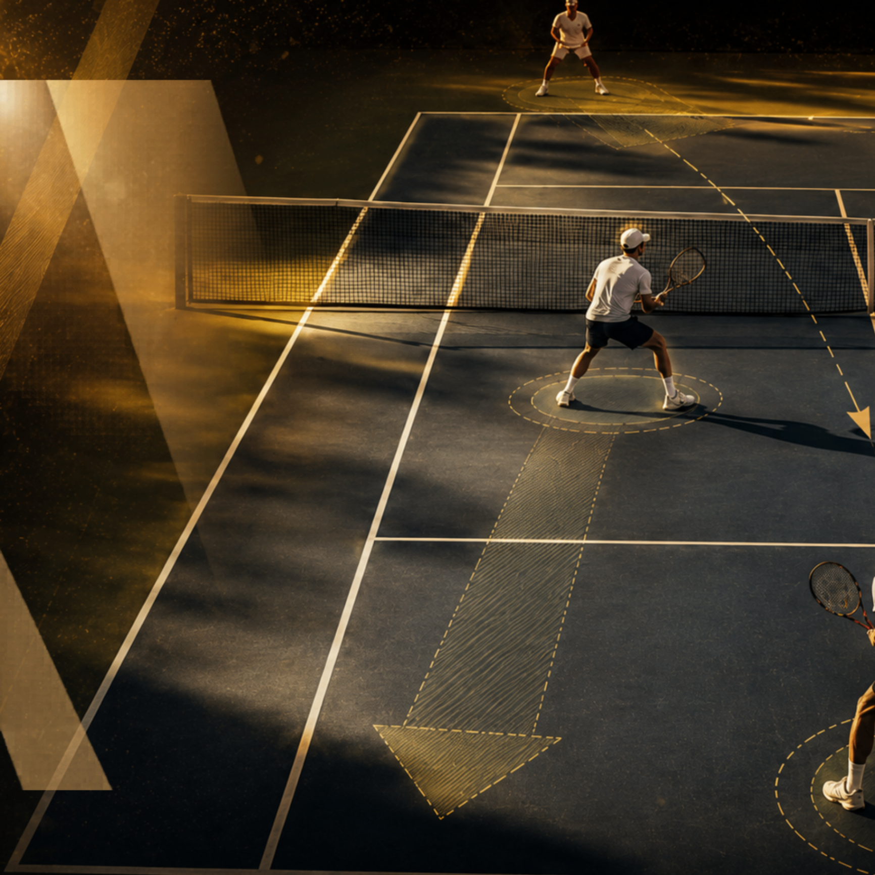 5 reglas de oro para jugar dobles.
